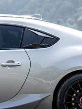 Subaru BRZ ZD8 2022 2023 2024 & Toyota GR86 ZN8 2022 2023 2024 with Aftermarket Parts - "SHINING" Side Window Louver Trim Carbon Fiber / FRP from Robot Craftsman